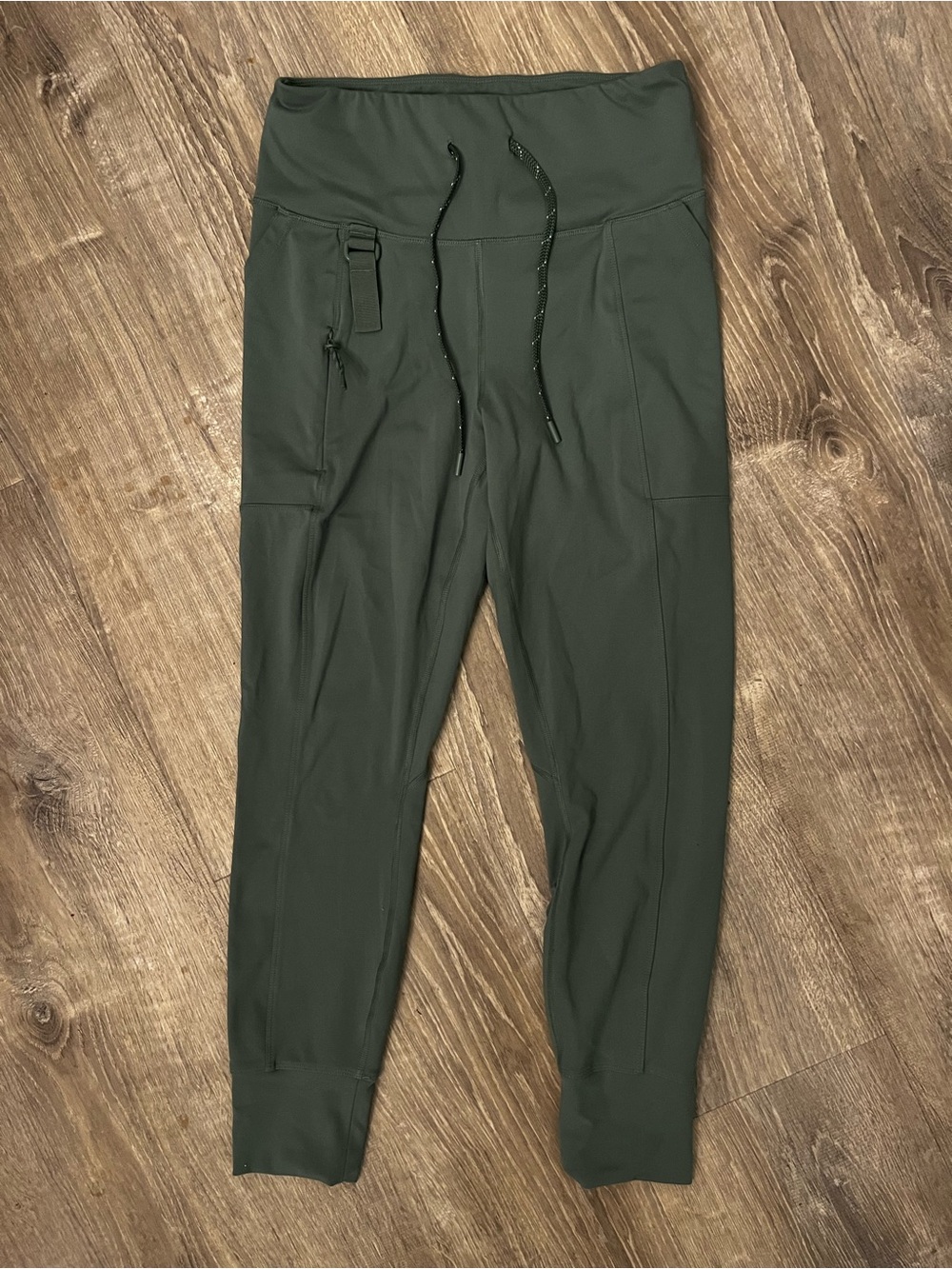 90 Degree By Reflex Dark Olive High-Rise Utility Leggings